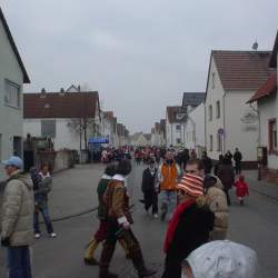 2005: 5.2.: Rot-Wei-Ball in der Wagenhalle Griesheim / 6.2. Umzug in Bttelborn