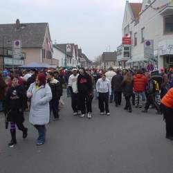 2005: 5.2.: Rot-Wei-Ball in der Wagenhalle Griesheim / 6.2. Umzug in Bttelborn