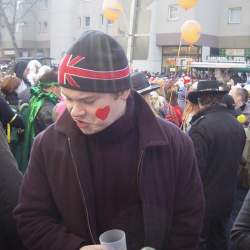 2005: 7.2.: Rosenmontag, Umzug in Mainz