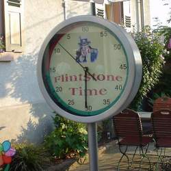 2005, 1.8.: Riesenburger bei Uncle Sams Diner in Heppenheim