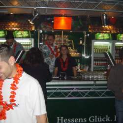 2005, 15.10.: Beachparty in der Wagenhalle Griesheim