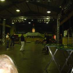 2005, 15.10.: Beachparty in der Wagenhalle Griesheim