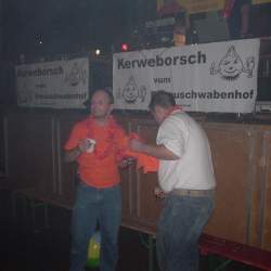 2005, 15.10.: Beachparty in der Wagenhalle Griesheim