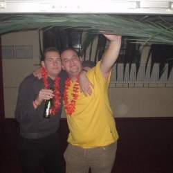 2005, 15.10.: Beachparty in der Wagenhalle Griesheim