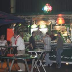 2005, 15.10.: Beachparty in der Wagenhalle Griesheim