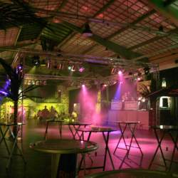 2005, 15.10.: Beachparty in der Wagenhalle Griesheim