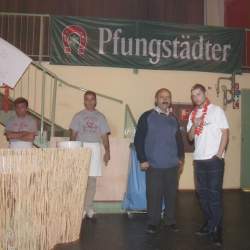 2005, 15.10.: Beachparty in der Wagenhalle Griesheim