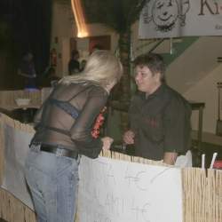 2005, 15.10.: Beachparty in der Wagenhalle Griesheim