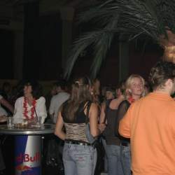 2005, 15.10.: Beachparty in der Wagenhalle Griesheim