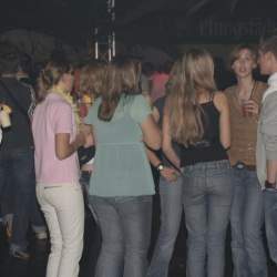 2005, 15.10.: Beachparty in der Wagenhalle Griesheim