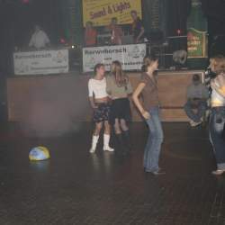 2005, 15.10.: Beachparty in der Wagenhalle Griesheim