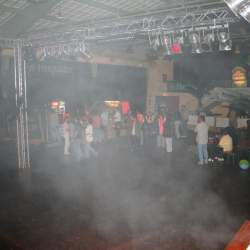 2005, 15.10.: Beachparty in der Wagenhalle Griesheim