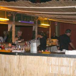 2005, 15.10.: Beachparty in der Wagenhalle Griesheim