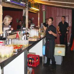 2005, 15.10.: Beachparty in der Wagenhalle Griesheim