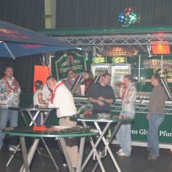 2005, 15.10.: Beachparty in der Wagenhalle Griesheim