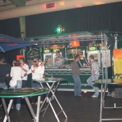 2005, 15.10.: Beachparty in der Wagenhalle Griesheim