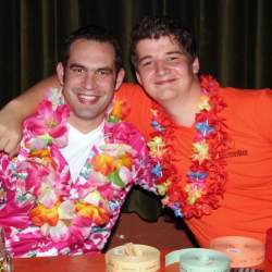 2005, 15.10.: Beachparty in der Wagenhalle Griesheim