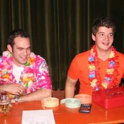 2005, 15.10.: Beachparty in der Wagenhalle Griesheim