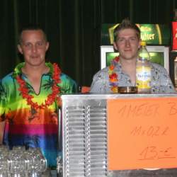 2005, 15.10.: Beachparty in der Wagenhalle Griesheim