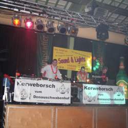 2005, 15.10.: Beachparty in der Wagenhalle Griesheim