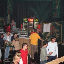 2005, 15.10.: Beachparty in der Wagenhalle Griesheim