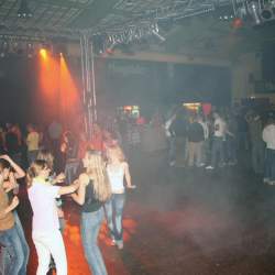 2005, 15.10.: Beachparty in der Wagenhalle Griesheim