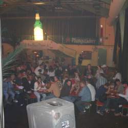 2005, 15.10.: Beachparty in der Wagenhalle Griesheim