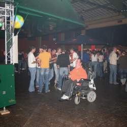 2005, 15.10.: Beachparty in der Wagenhalle Griesheim