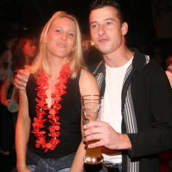 2005, 15.10.: Beachparty in der Wagenhalle Griesheim