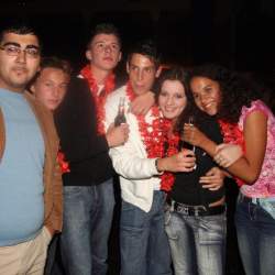 2005, 15.10.: Beachparty in der Wagenhalle Griesheim