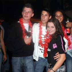 2005, 15.10.: Beachparty in der Wagenhalle Griesheim