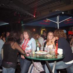 2005, 15.10.: Beachparty in der Wagenhalle Griesheim