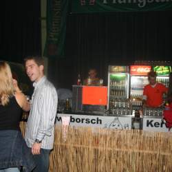 2005, 15.10.: Beachparty in der Wagenhalle Griesheim