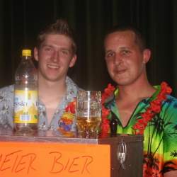 2005, 15.10.: Beachparty in der Wagenhalle Griesheim