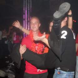 2005, 15.10.: Beachparty in der Wagenhalle Griesheim