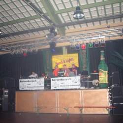 2005, 15.10.: Beachparty in der Wagenhalle Griesheim