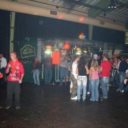 2005, 15.10.: Beachparty in der Wagenhalle Griesheim