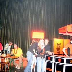 2005, 15.10.: Beachparty in der Wagenhalle Griesheim