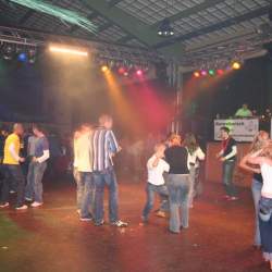 2005, 15.10.: Beachparty in der Wagenhalle Griesheim