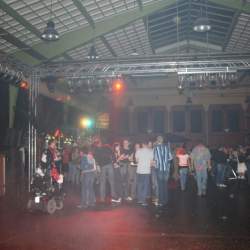 2005, 15.10.: Beachparty in der Wagenhalle Griesheim