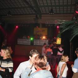 2005, 15.10.: Beachparty in der Wagenhalle Griesheim