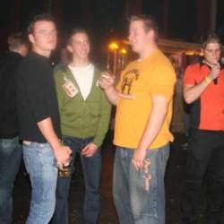 2005, 15.10.: Beachparty in der Wagenhalle Griesheim