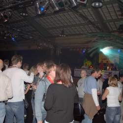 2005, 15.10.: Beachparty in der Wagenhalle Griesheim