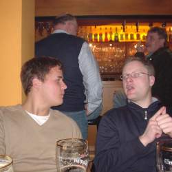 2006:25.03.: Schwarzbierparty im Labor mit der JU Griesheim