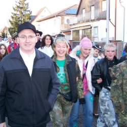 15.2.2007: Weiberfastnacht in der Wagenhalle Griesheim