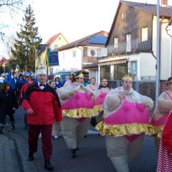 15.2.2007: Weiberfastnacht in der Wagenhalle Griesheim