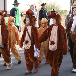 3.2.2008: Umzug in Bttelborn (Fasching)