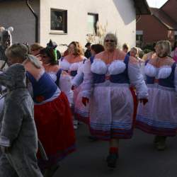 3.2.2008: Umzug in Bttelborn (Fasching)