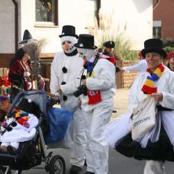 3.2.2008: Umzug in Bttelborn (Fasching)