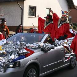 3.2.2008: Umzug in Bttelborn (Fasching)